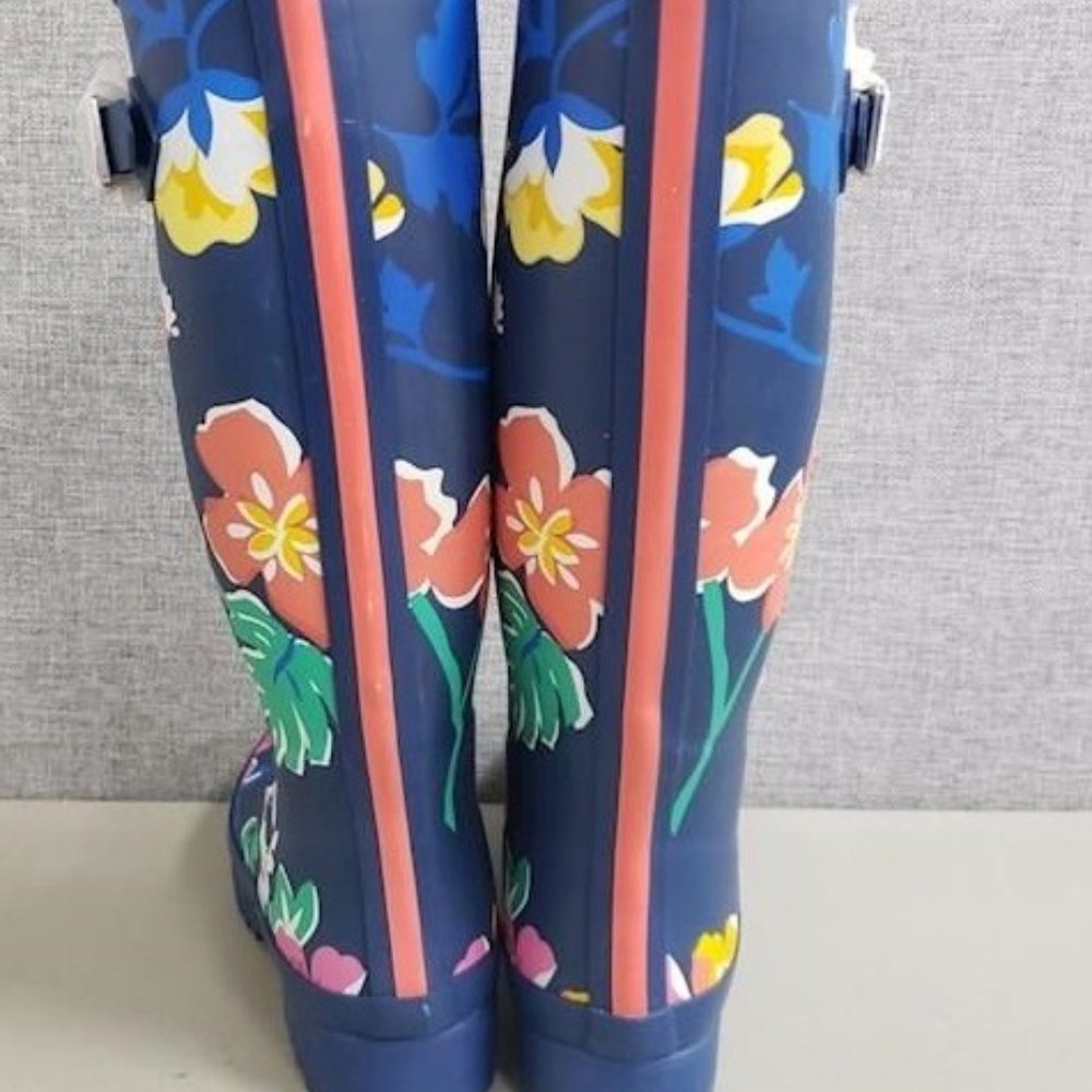 Vera Bradley new Santiago Floral rain boots - 7 - Picture 5 of 8